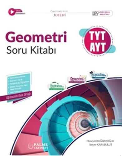 Palme Yayınevi TYT AYT Geometri JOKER Soru Kitabı - Hüseyin Buğdayoğlu