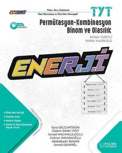 Palme Yayınevi TYT Enerji Permütasyon - Kombinasyon Binom Ve Olasılık 