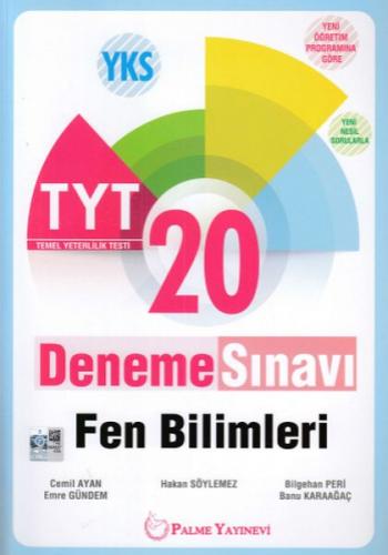 TYT Fen Bilimleri 20 Deneme Sınavı - Cemil Ayan - Palme Yayıncılık - H