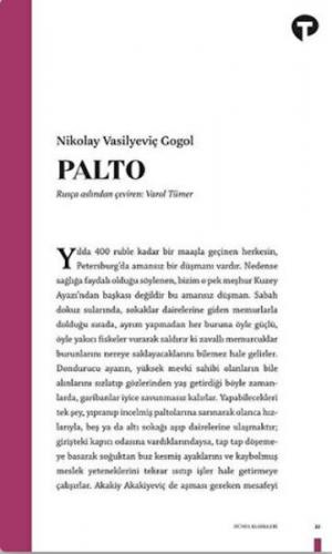Palto - Nikolay Vasilyeviç Gogol - Turkuvaz Kitap