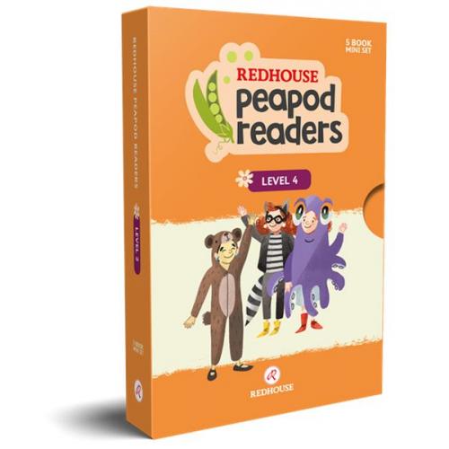 Peapod Readers İngilizce Hikâye Seti 5 Kitap - Level 4 - - Redhouse Ya