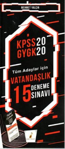 KPSS 2020 GYGK - Tüm Adaylar İçin Vatandaşlık 15 Deneme Sınavı - Mehme