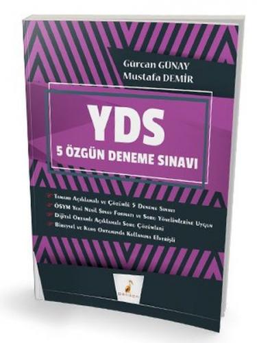 Pelikan YDS 5 Özgün Deneme Sınavı Çözümlü(Yeni) - Gürcan Günay - Pelik