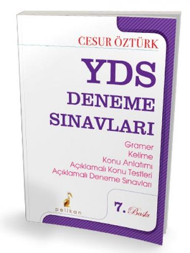 2019 YDS Deneme Sınavları - Cesur Öztürk - Pelikan Tıp Teknik Yayıncıl