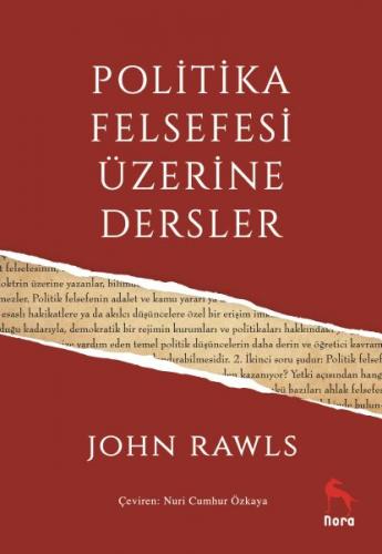 Politika Felsefesi Üzerine Dersler - John Rawls - Nemesis Kitap