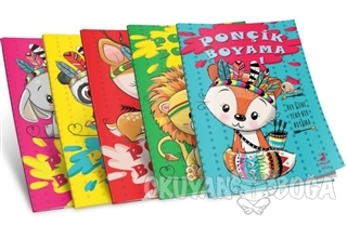Ponçik Boyama (5 Kitap Takım) - Kolektif - Olimpos Yayınları