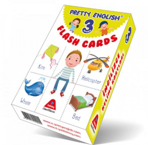 Pretty English Flash Cards / İngilizce Kelime Kartlartı 3. Sınıf - Fil
