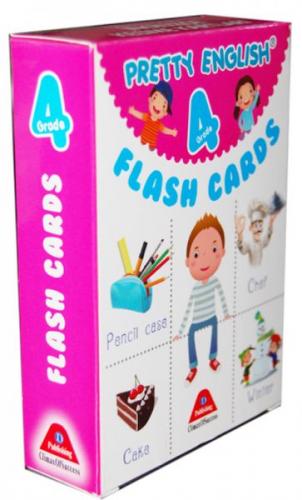 Pretty English Flash Cards 4 Grade - Kolektif - D Publishing Yayınları