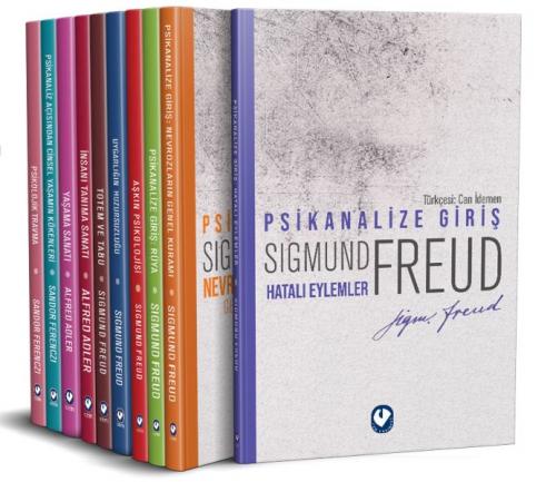 Psikoloji Seti (10 Kitap Takım) - Sigmund Freud - Cem Yayınevi