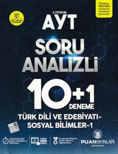 AYT Türk Dili ve Edebiyatı-Sosyal Bilimler 1 Soru Analizli 10 Artı 1 D