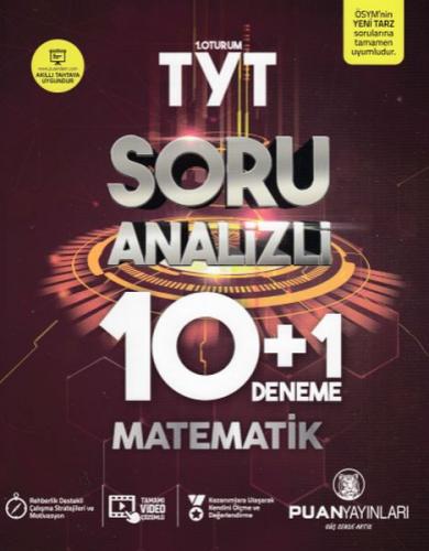 TYT Matematik Soru Analizi 10+1 Deneme - Kolektif - Puan Akademi