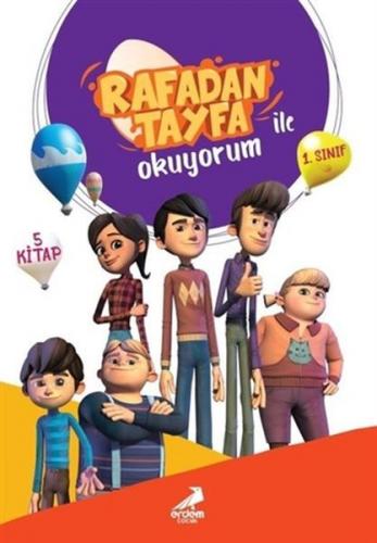 Rafadan Tayfa ile Okuyorum Seti (5 Kitap Takım) - Kolektif - Erdem Çoc