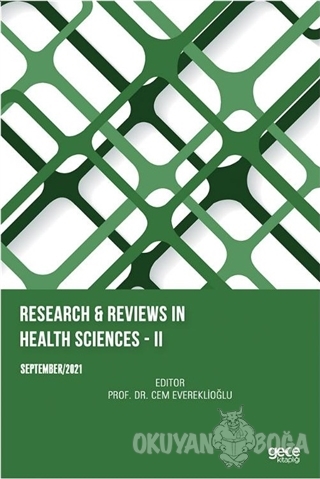 Research and Reviews in Health Sciences - 2 - September 2021 - Cem Eve