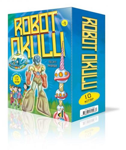 Robot Okulu (10 Kitap Takım) - Necati Akbaba - Damla Yayınevi - Özel Ü