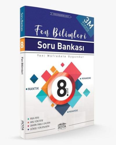 8. Sınıf Fen Bilimleri Soru Bankası - Kolektif - Rty Rota Yayınları