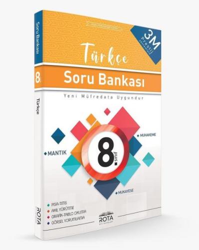 8. Sınıf Türkçe Soru Bankası - Kolektif - RTY Rota Yayınları - Ara Sın