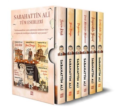 Sabahattin Ali Tüm Eserleri - (6 Kitap Kutulu Set) - Sabahattin Ali - 