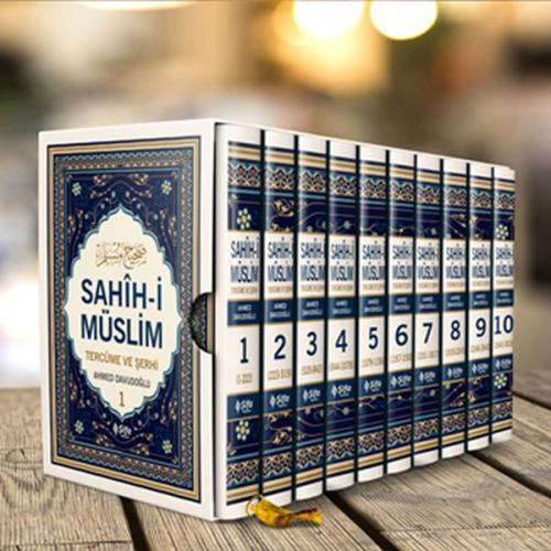 Sahih-i Müslim Tercüme ve Şerhi (10 Cilt Takım) (Ciltli) - Kolektif - 