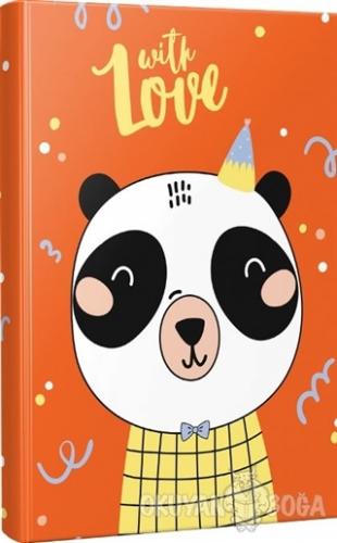 Sevgi Pandası Çizgili Defter - - Halk Kitabevi