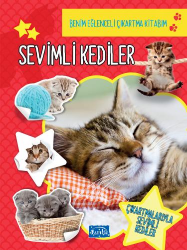 Sevimli Kediler - Kolektif - Parıltı Yayınları Boyama ve Çıkartma Kita