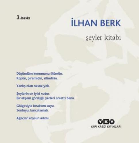 Şeyler Kitabı - İlhan Berk - Yapı Kredi Yayınları