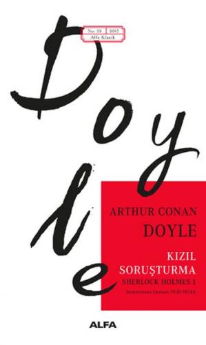 Kızıl Soruşturma - Sir Arthur Conan Doyle - Alfa Yayınları