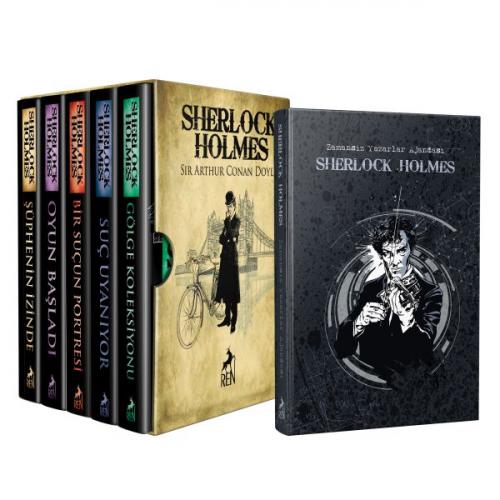 Sherlock Holmes Bütün Hikayeler Seti (5 Kitap Takım) - Sir Arthur Cona