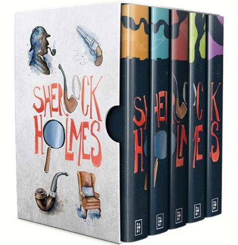 Sherlock Holmes Serisi Kutulu Set (5 Kitap Takım) - Sir Arthur Conan D