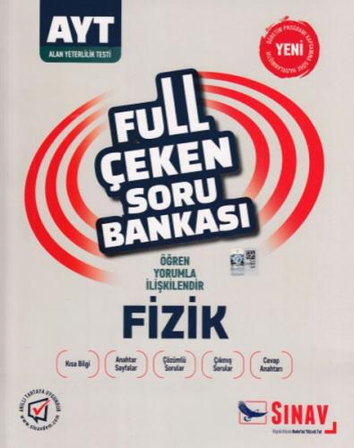2019 AYT Fizik Full Çeken Soru Bankası - Kolektif - Sınav Yayınları