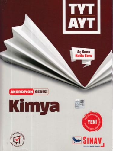 TYT - AYT Kimya Akordiyon Serisi - Kolektif - Sınav Yayınları