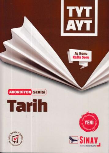 TYT AYT Tarih Akordiyon Kitap - Kolektif - Sınav Yayınları