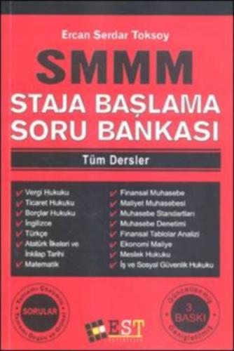 SMMM Staja Başlama Soru Bankası - Ercan Serdar Toksoy - Est Yayıncılık