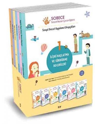 Sobece - Sosyal Beceri Çocuk Eğitimi Seti (6 Kitap Takım) - Aygün Tuçe