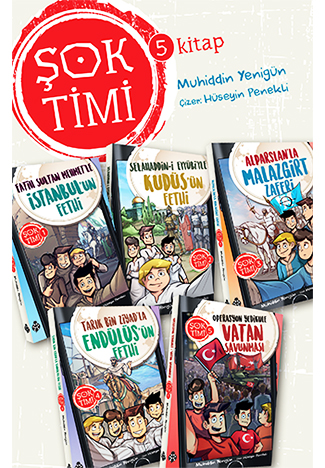 Şok Timi Seti (5 Kitap Takım) - Muhiddin Yenigün - Uğurböceği Yayınlar