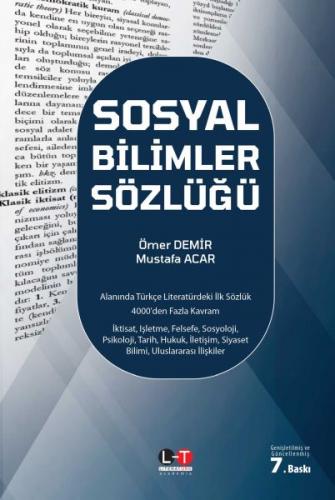 Sosyal Bilimler Sözlüğü - Ömer Demir - Literatürk Academia