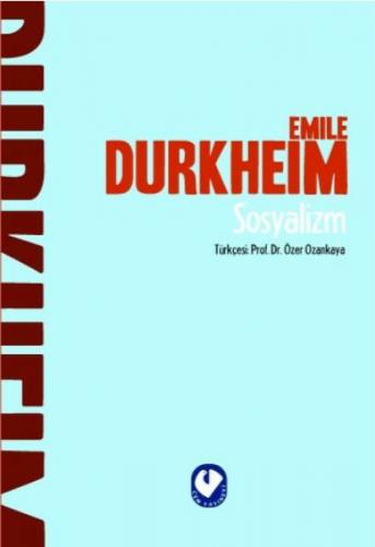 Sosyalizm - Emile Durkheim - Cem Yayınevi