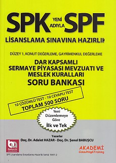 SPK Yeni Adıyla SPF Lisanslama Sınavlarına Hazırlık Dar Kapsamlı Serma