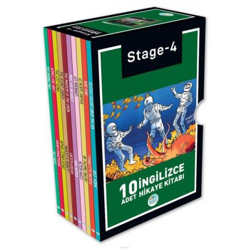 Stage 4 İngilizce Hikaye Seti (10 Kitap Takım) - Sir Thomas Malory - M