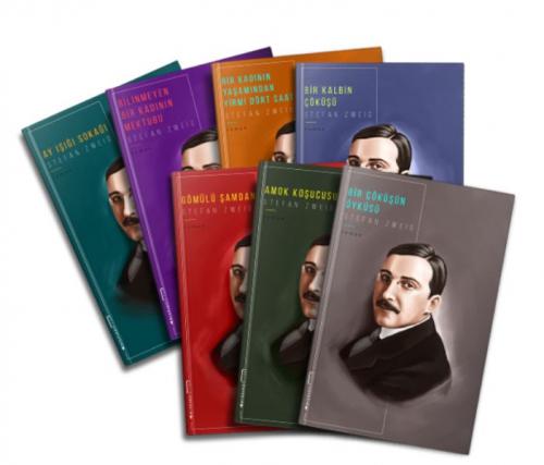 Stefan Zweig - (7 Kitap Takım) - Stefan Zweig - Siyah Beyaz Yayınları