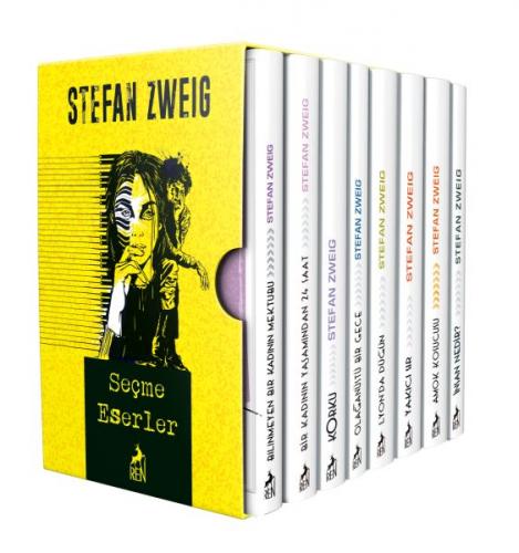 Stefan Zweig Seçme Eserler Seti (7 Kitap Takım) - Stefan Zweig - Ren K