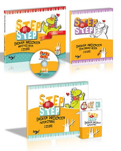 Step By Step English Preschool Practice Book Set - S. Müge Akgün - Har
