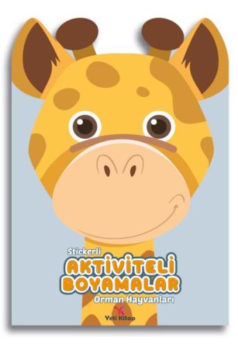 Stickerli Aktivite ve Boyamalar Orman Hayvanları - Feyyaz Ulaş - Yeti 
