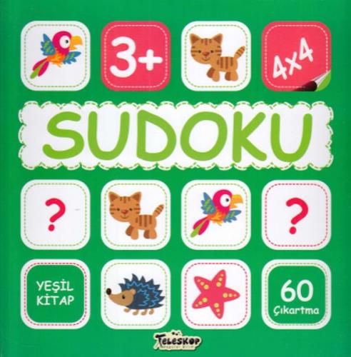 Sudoku 4x4 - Yeşil Kitap - Kolektif - Teleskop Popüler Bilim