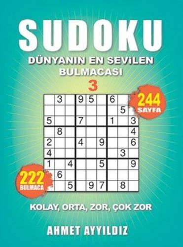 Sudoku - Dünyanın En Sevilen Bulmacası 3 - Bertan Kodamanoğlu - Olimpo