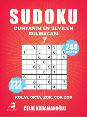 Sudoku - Dünyanın En Sevilen Bulmacası 7 - Celal Kodamanoğlu - Olimpos
