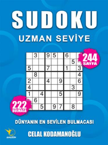 Sudoku Uzman Seviye - Celal Kodamanoğlu - Amazon Yayınları