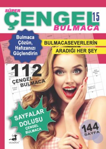 Süper Çengel Bulmaca- 15 - Ahmet Ayyıldız - Olimpos Yayınları