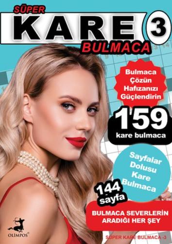 Süper Kare Bulmaca 3 - Bertan Kodamanoğlu - Olimpos Yayınları