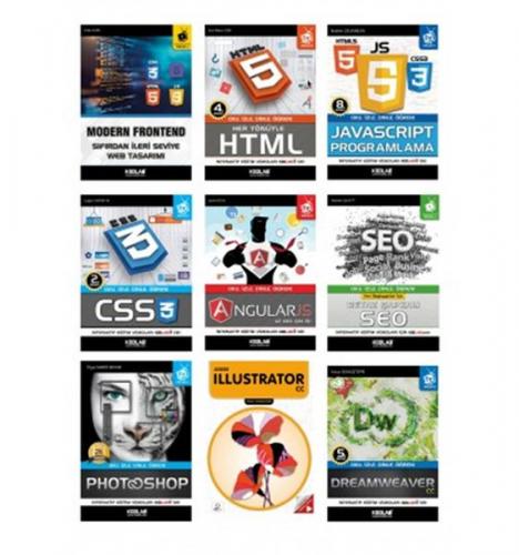 Süper Modern Web Tasarım Seti (9 Kitap Takım) - Kolektif - Kodlab Yayı