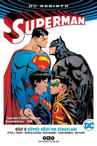 Süper Oğul'un Sınavları - Superman Cilt 2 - Peter J. Tomasi - Yapı Kre
